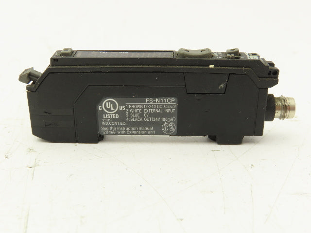 Keyence FS-N11CP Fiber Optic Sensor Amplifier