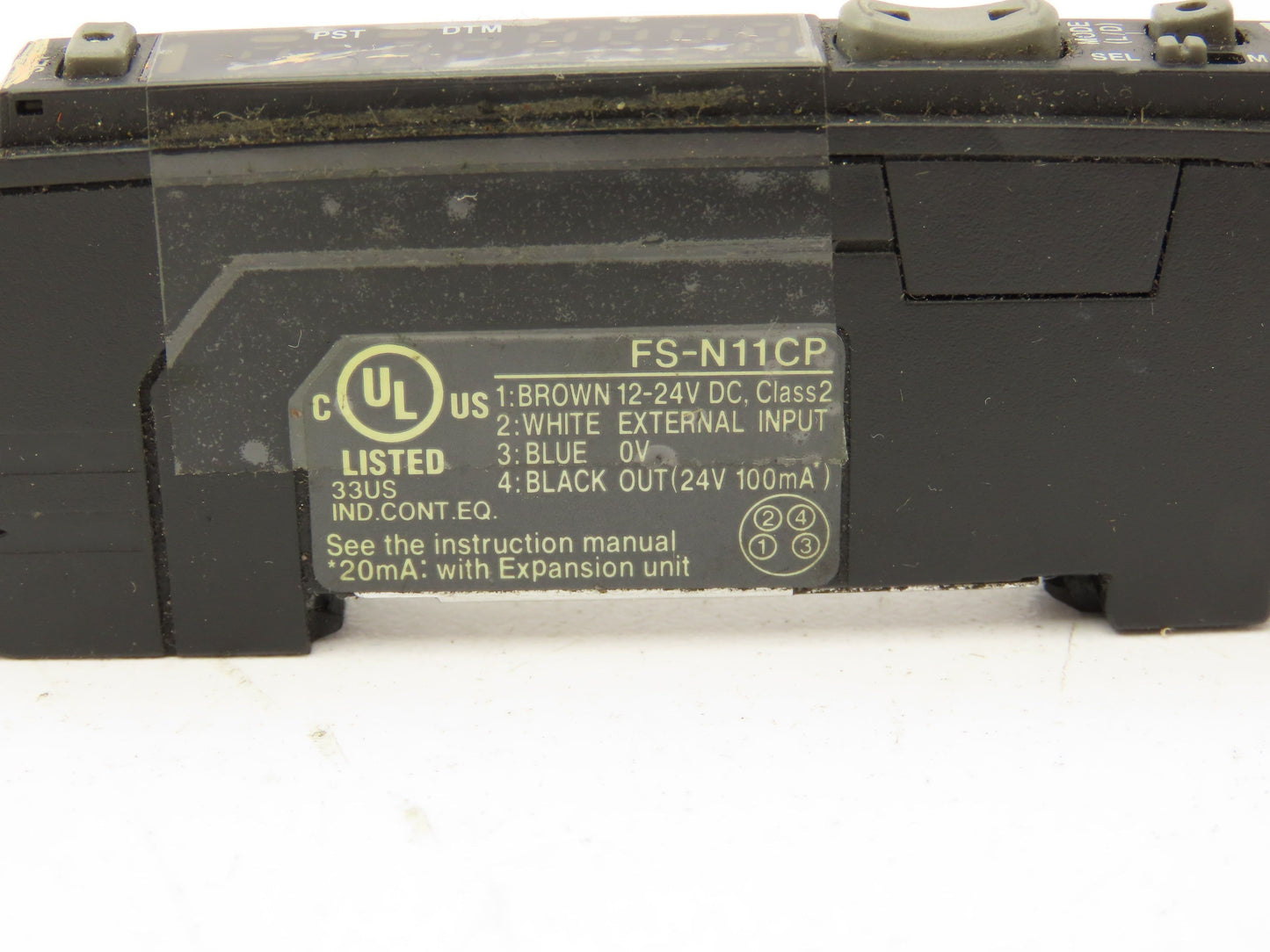 Keyence FS-N11CP Fiber Optic Sensor Amplifier