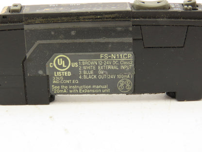 Keyence FS-N11CP Fiber Optic Sensor Amplifier