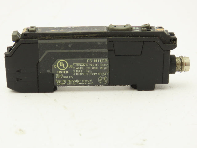 Keyence FS-N11CP Fiber Optic Sensor Amplifier