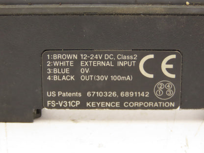 Keyence FS-V31CP Fiber Optic Sensor Amplifier