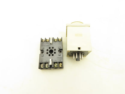 Fuji Electric MS4SF-CE1T Super Timer Relay Socket 0.6-12 Sec 24V