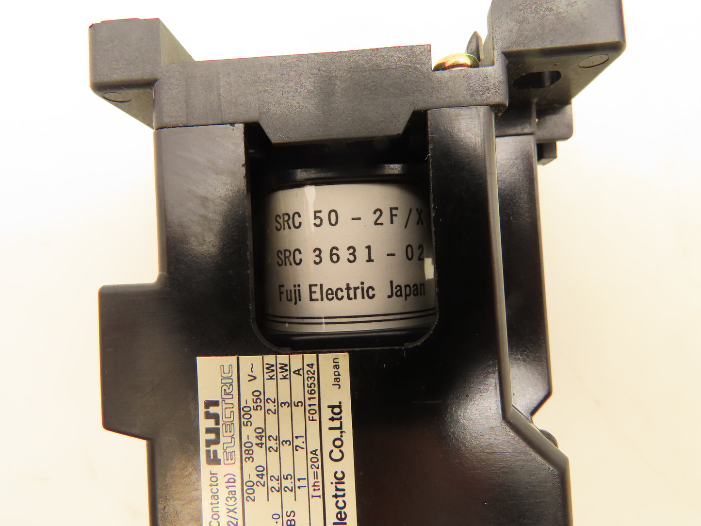 Fuji Electric SRC3631-02/X Magnetic Contactor 120V Coil Lot of 2