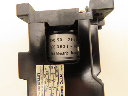 Fuji Electric SRC3631-02/X Magnetic Contactor 120V Coil Lot of 2