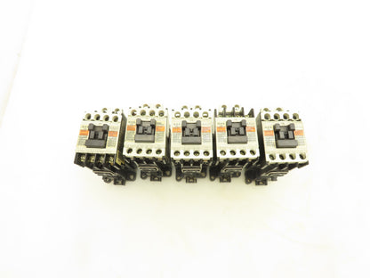 Fuji Electric SC-0/G Contactor 24V Coil 600V 5HP Lot of 5
