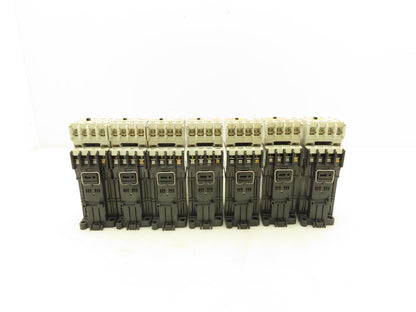 Fuji Electric SC-0/G Contactor Auxiliary Block 24V Coil 600V 5HP Lot of 7