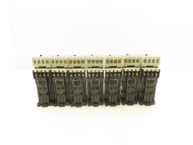 Fuji Electric SC-0/G Contactor Auxiliary Block 24V Coil 600V 5HP Lot of 7