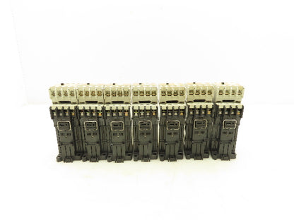 Fuji Electric SC-0/G Contactor Auxiliary Block 24V Coil 600V 5HP Lot of 7