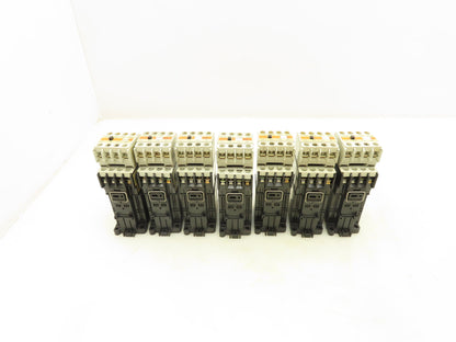 Fuji Electric SC-0/G Contactor Auxiliary Block 24V Coil 600V 5HP Lot of 7