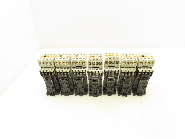 Fuji Electric SC-0/G Contactor Auxiliary Block 24V Coil 600V 5HP Lot of 7
