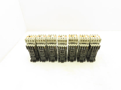 Fuji Electric SC-0/G Contactor Auxiliary Block 24V Coil 600V 5HP Lot of 7