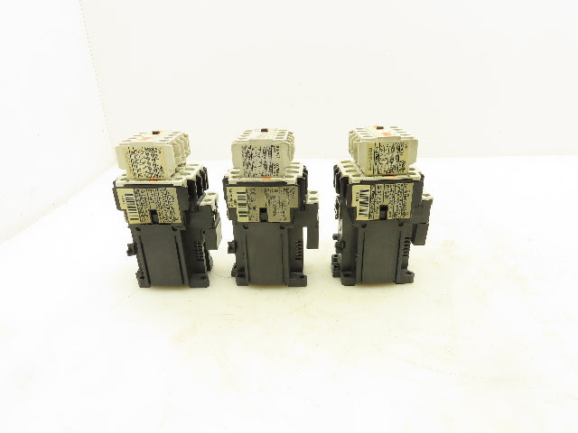 Fuji Electric SC-4-0/G Contactor Auxiliary Block 24V Coil 600V 20A Lot of 3