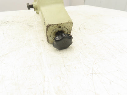 Steel Lathe Steady Rest 20" Swing 8" Max OD Roller Bearing 3 Point Cast Iron