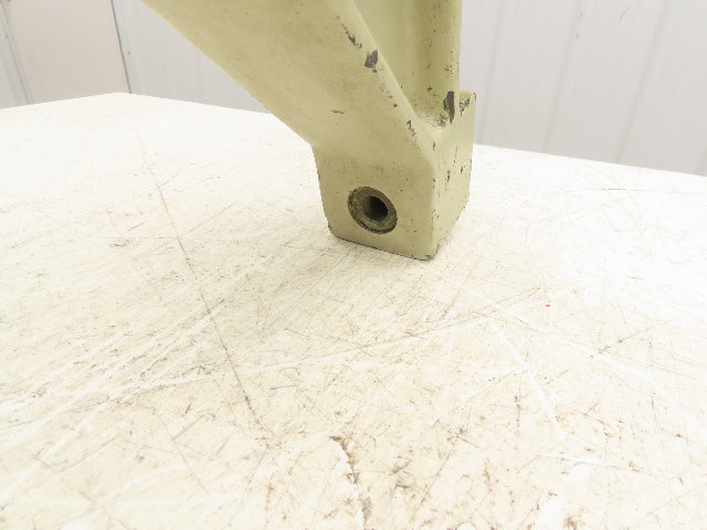 Steel Lathe Steady Rest 20" Swing 8" Max OD Roller Bearing 3 Point Cast Iron