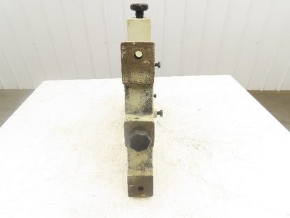 Steel Lathe Steady Rest 20" Swing 8" Max OD Roller Bearing 3 Point Cast Iron