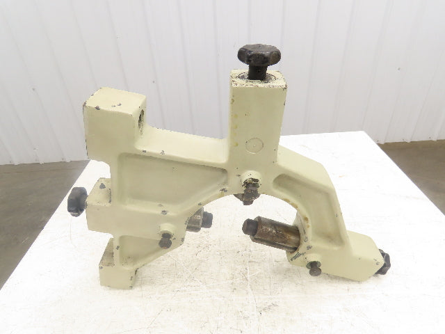 Steel Lathe Steady Rest 20" Swing 8" Max OD Roller Bearing 3 Point Cast Iron