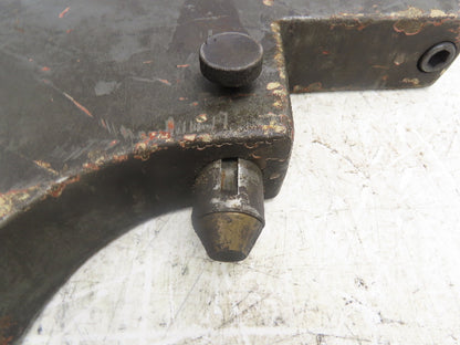 Steel Lathe Steady Rest 20" Swing 7" Max OD Roller Bearing 3 Point *Broken Knob