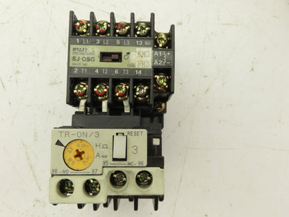 Fuji Electric SJ-OSG Contactor Overload Relay 15A 240-440V Lot of 4