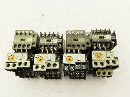 Fuji Electric SJ-OSG Contactor Overload Relay 15A 240-440V Lot of 4