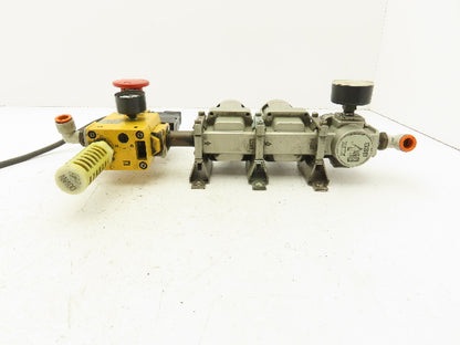 SMC AVL4000-N04P-5DZ Pneumatic Soft Start Lockout Valve w/Filter Regulator 1/2"
