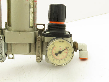 SMC AVL4000-N04P-5DZ Pneumatic Soft Start Lockout Valve w/Filter Regulator 1/2"