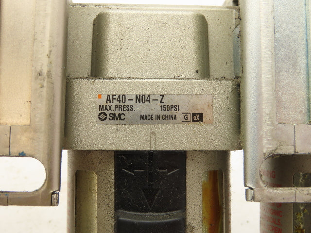SMC AVL4000-N04P-5DZ Pneumatic Soft Start Lockout Valve w/Filter Regulator 1/2"