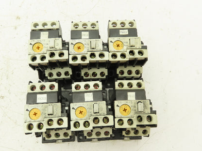 Fuji Electric TR-0N/3 Overload Relay 1.4-2.2A 600V Lot of 6