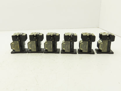 Fuji Electric TR-0N/3 Overload Relay 1.4-2.2A 600V Lot of 6