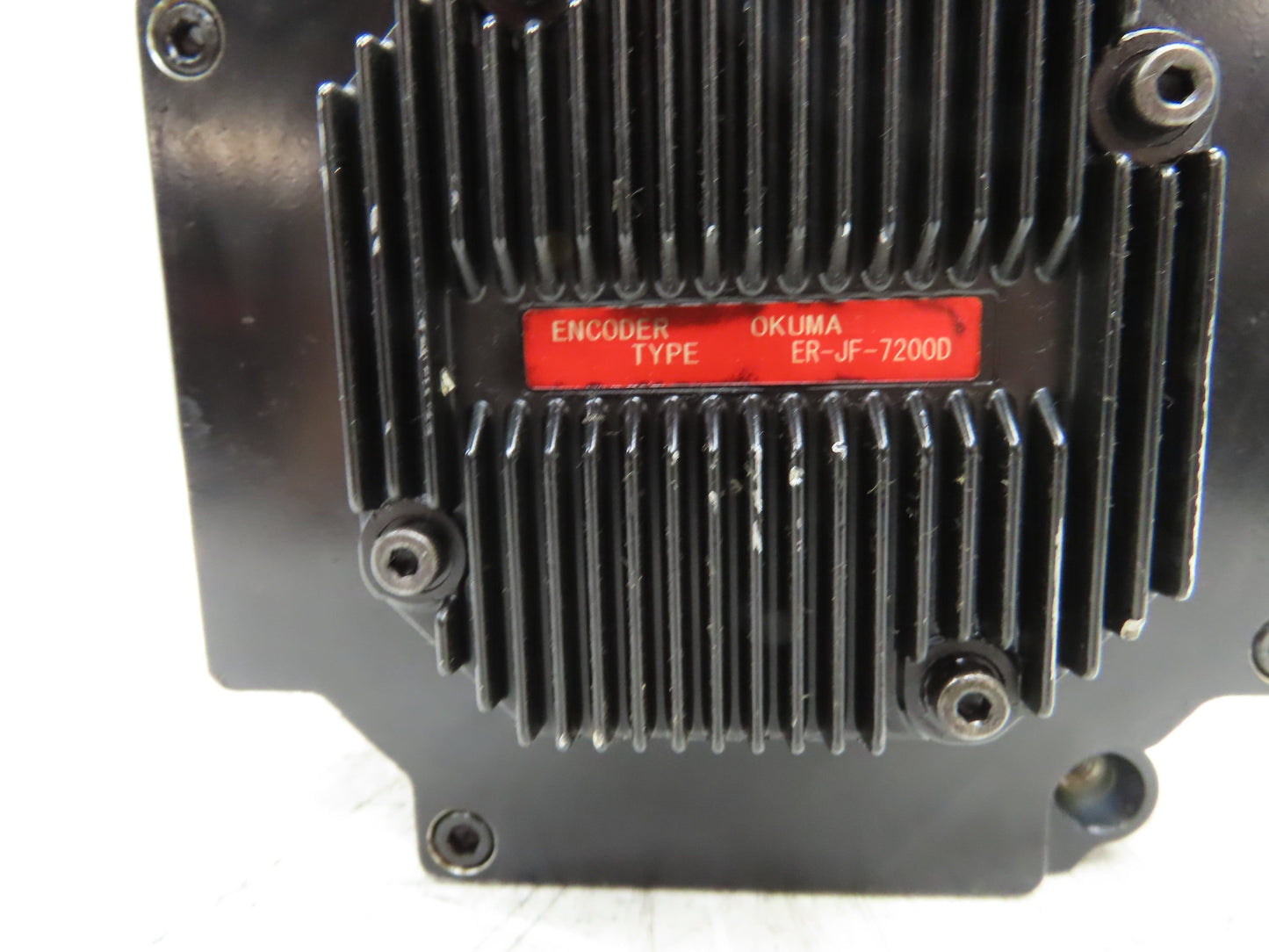 Okuma BL-MC100J-20T AC Servo Motor 2kW 2000 RPM 133V 3PH Encoder ER-JF-7200D