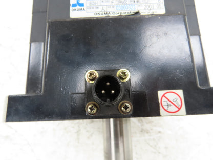 Okuma BL-MC150J-20SB AC Servo Motor 3kW 2000 RPM 133V 3PH Encoder ER-JF-7200D