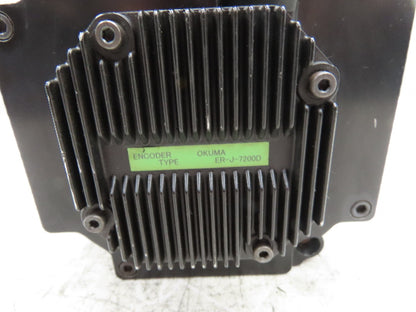 Okuma BL-MC150J-20SB AC Servo Motor 3kW 2000 RPM 133V 3PH Encoder ER-J-7200D