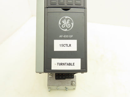 General Electric 131H7017 Variable Frequency Drive VFD 5Hp 480V 3Ph AF-650 GP