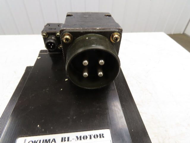 Okuma BL-MP300J-30S AC Servo Motor 5.1kW 3000 RPM 120V 3PH Encoder ER-J-7200D