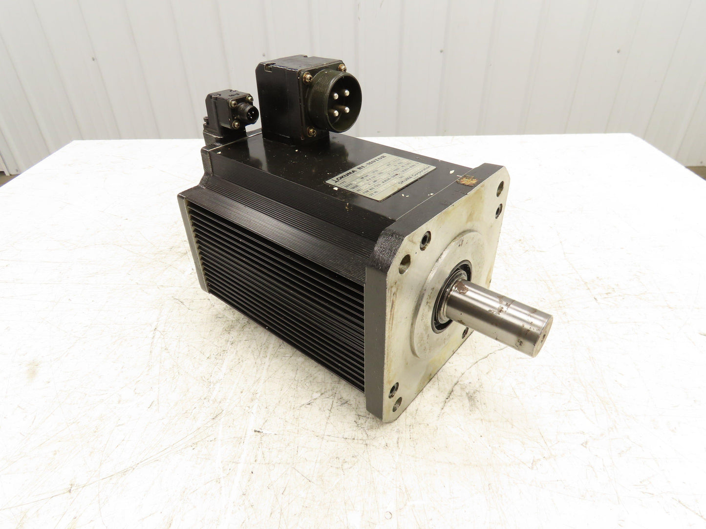 Okuma BL-MP300J-30S AC Servo Motor 5.1kW 3000 RPM 120V 3PH Encoder ER-J-7200D