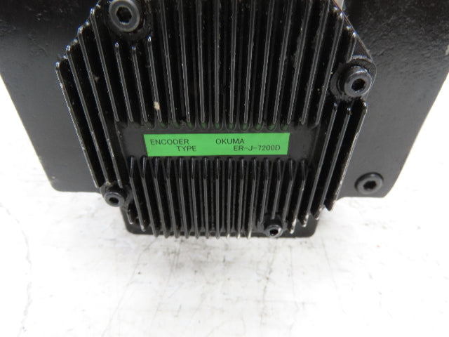 Okuma BL-MP300J-30S AC Servo Motor 5.1kW 3000 RPM 120V 3PH Encoder ER-J-7200D