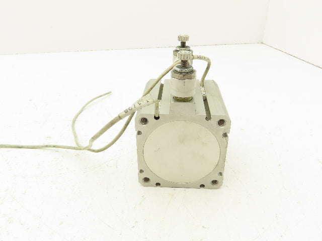 SMC NCDQ8A250-100 Compact Air Cylinder 2.5" Bore 1" Stroke Double Acting