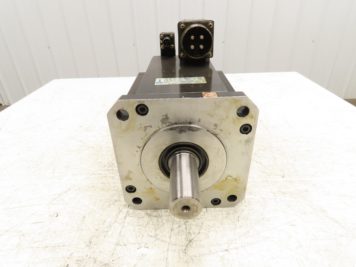 Okuma BL-MP300J-30S AC Servo Motor 5.1kW 3000 RPM 120V 3PH Encoder ER-JF-7200D