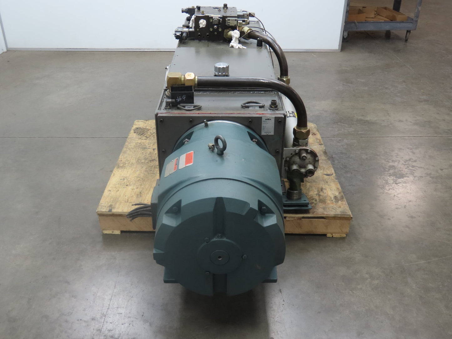 Rexroth AA10VS0140DFR1 Hydraulic Power Unit 60Hp 120 Gallon 230/460V 3Ph Pump