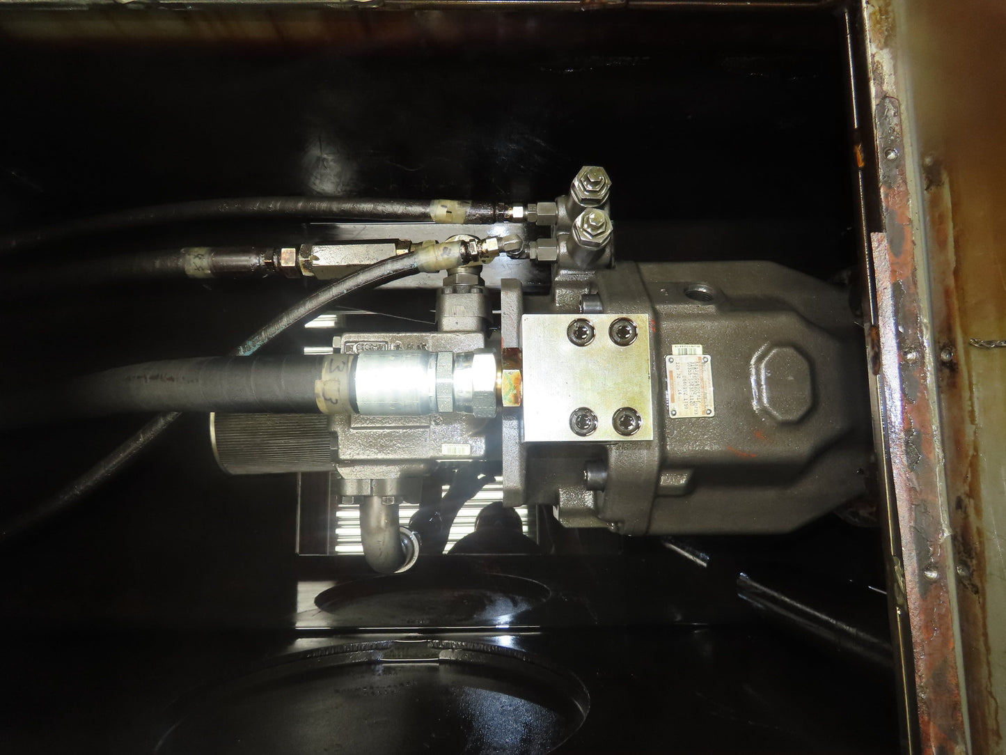 Rexroth AA10VS0140DFR1 Hydraulic Power Unit 60Hp 120 Gallon 230/460V 3Ph Pump