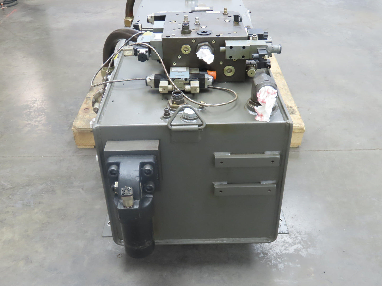 Rexroth AA10VS0140DFR1 Hydraulic Power Unit 60Hp 120 Gallon 230/460V 3Ph Pump