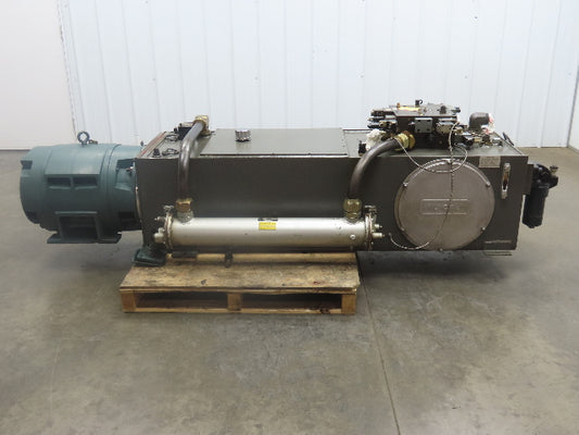 Rexroth AA10VS0140DFR1 Hydraulic Power Unit 60Hp 120 Gallon 230/460V 3Ph Pump