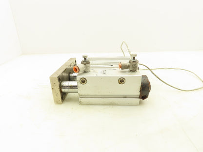 SMC MGPM50N-75-M9BZ Pneumatic Slide Bearing Guide Cylinder 50mm Bore 75mm Stroke
