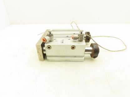 SMC MGPM50N-75-M9BZ Pneumatic Slide Bearing Guide Cylinder 50mm Bore 75mm Stroke