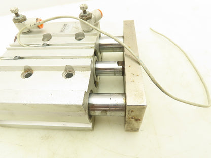 SMC MGPM50N-75-M9BZ Pneumatic Slide Bearing Guide Cylinder 50mm Bore 75mm Stroke