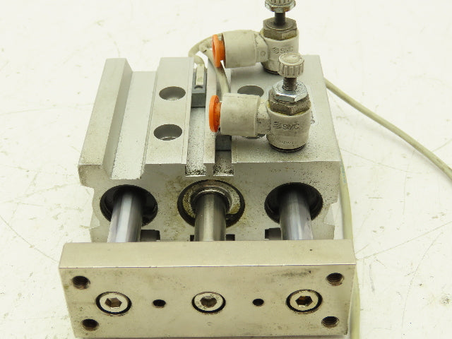 SMC MGPL20N-25-M9BZ Pneumatic Slide Bearing Guide Cylinder 20mm Bore 25mm Stroke