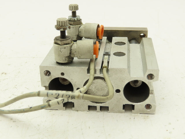 SMC MGPL20N-25-M9BZ Pneumatic Slide Bearing Guide Cylinder 20mm Bore 25mm Stroke