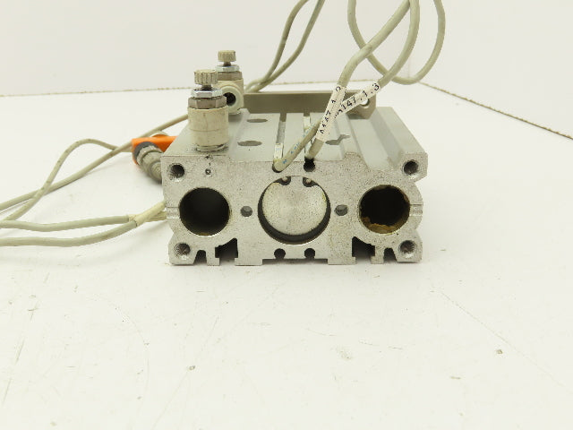 SMC MGPM25-50Z Pneumatic Slide Bearing Guide Cylinder 25mm Bore 50mm Stroke