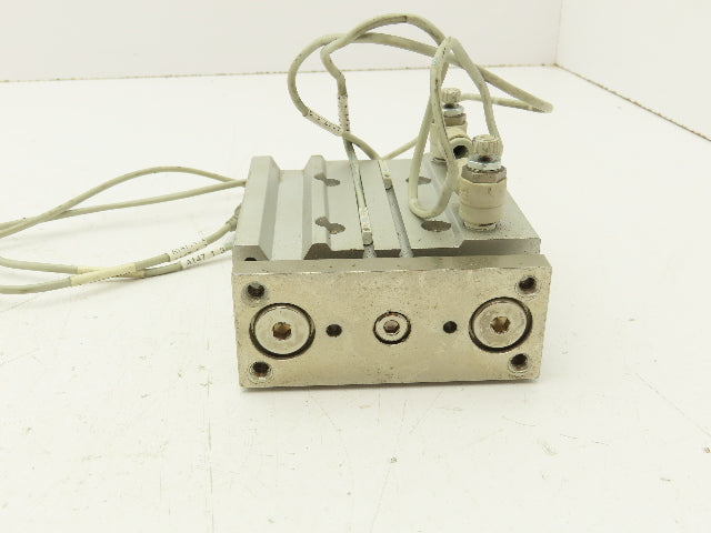 SMC MGPM25-50Z Pneumatic Slide Bearing Guide Cylinder 25mm Bore 50mm Stroke