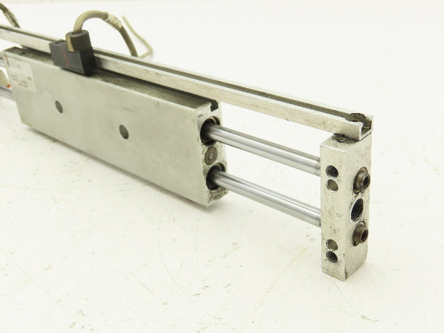 SMC NCDPX2N10-400B Pneumatic Air Slide Table Dual Rod Guide Cylinder 4" Stroke