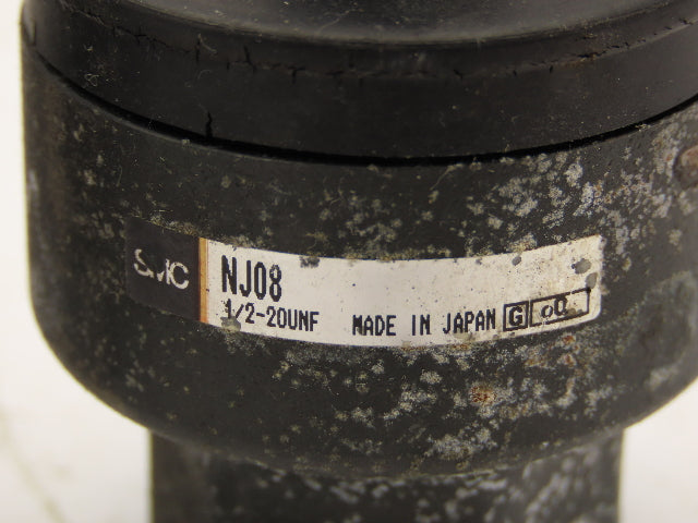 SMC NJ08 Cylinder Rod Alignment Coupler Floating Joint 1/2"-20 UNF  Lot of 2